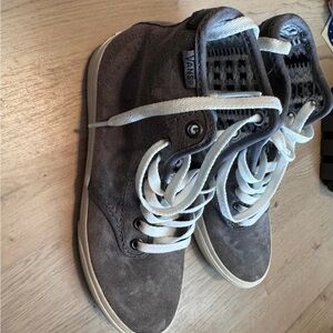 Vans Men's Gray High-Top Sneakers